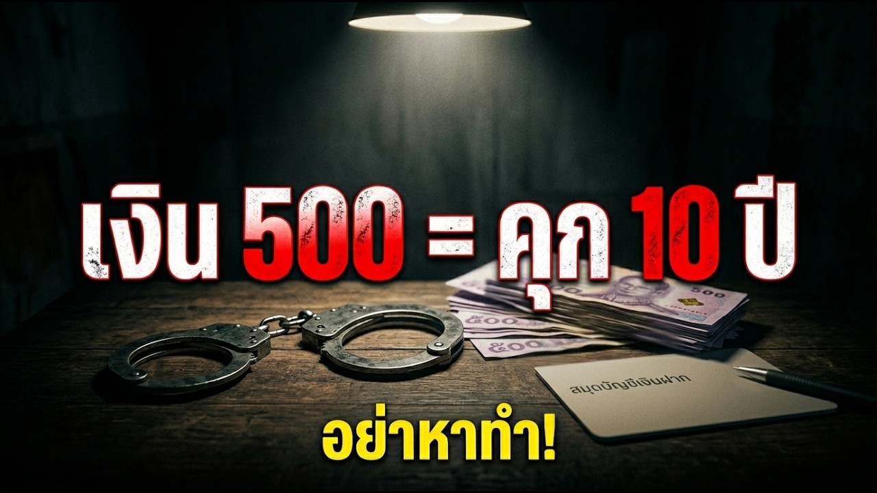 รับจ้างเปิดบัญชีม้า ชีวิตเปลี่ยนจากหน้ามือเป็นหลังตีนงานสบายรายได้หลักหมื่น 
