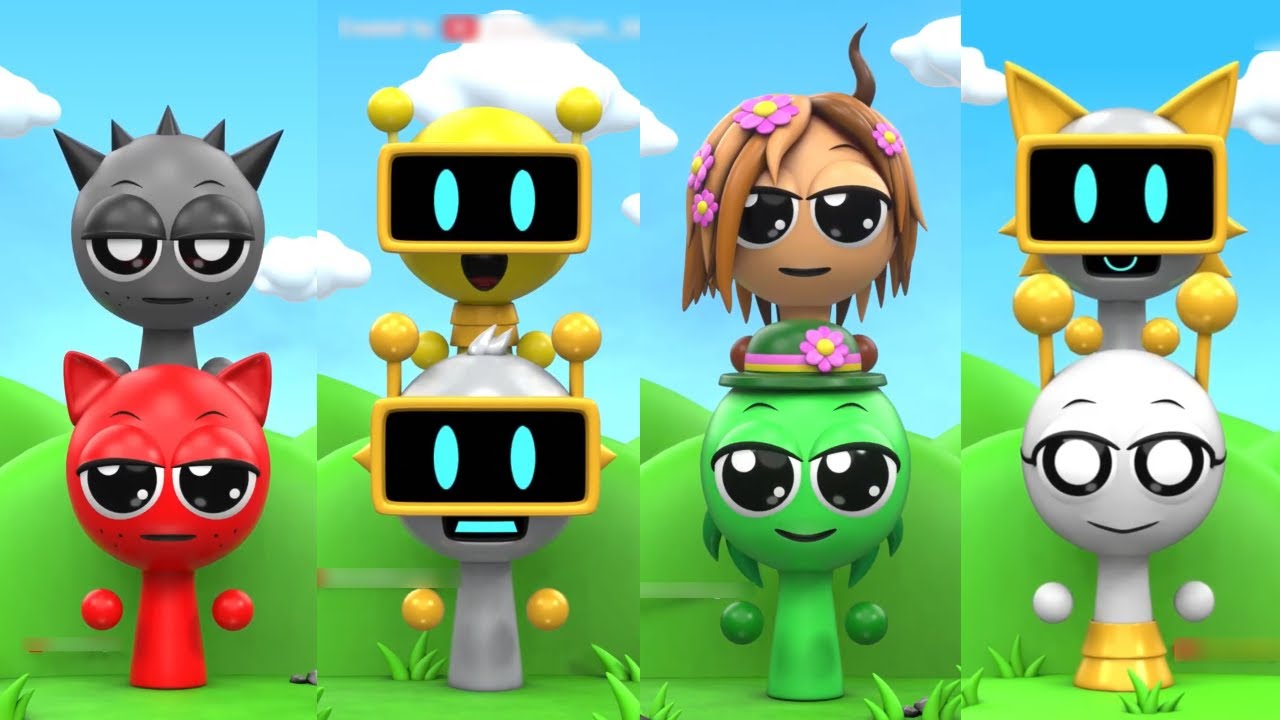 HELP! SPRUNKI Inredilbox NEW SWAP | Tiles Hop EDM Rush!