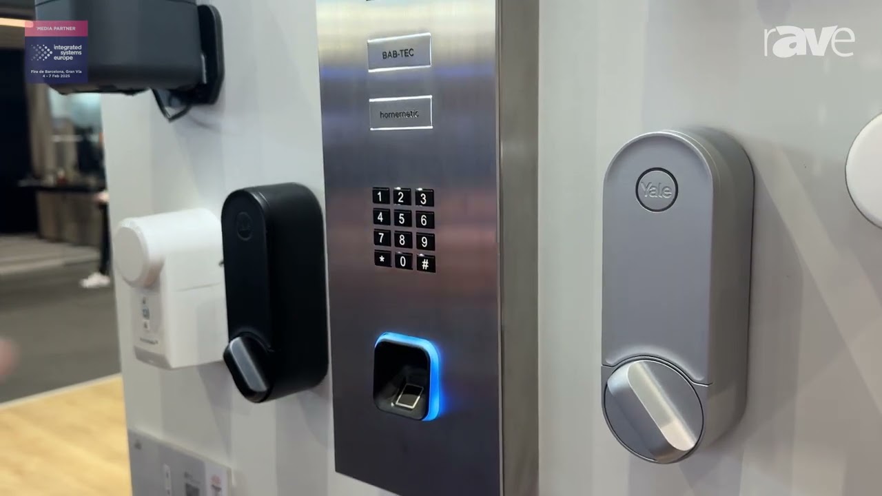 ISE 2025: DoorBird Showcases D1102KV Surface-Mount IP Video Intercom with EKEY