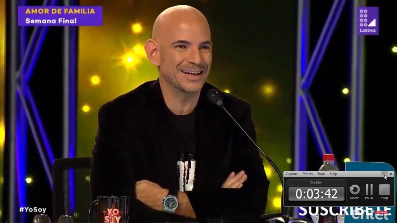 Yo Soy Edgar Rodríguez imitando a José Luis Perales- 07 Agosto de 2019