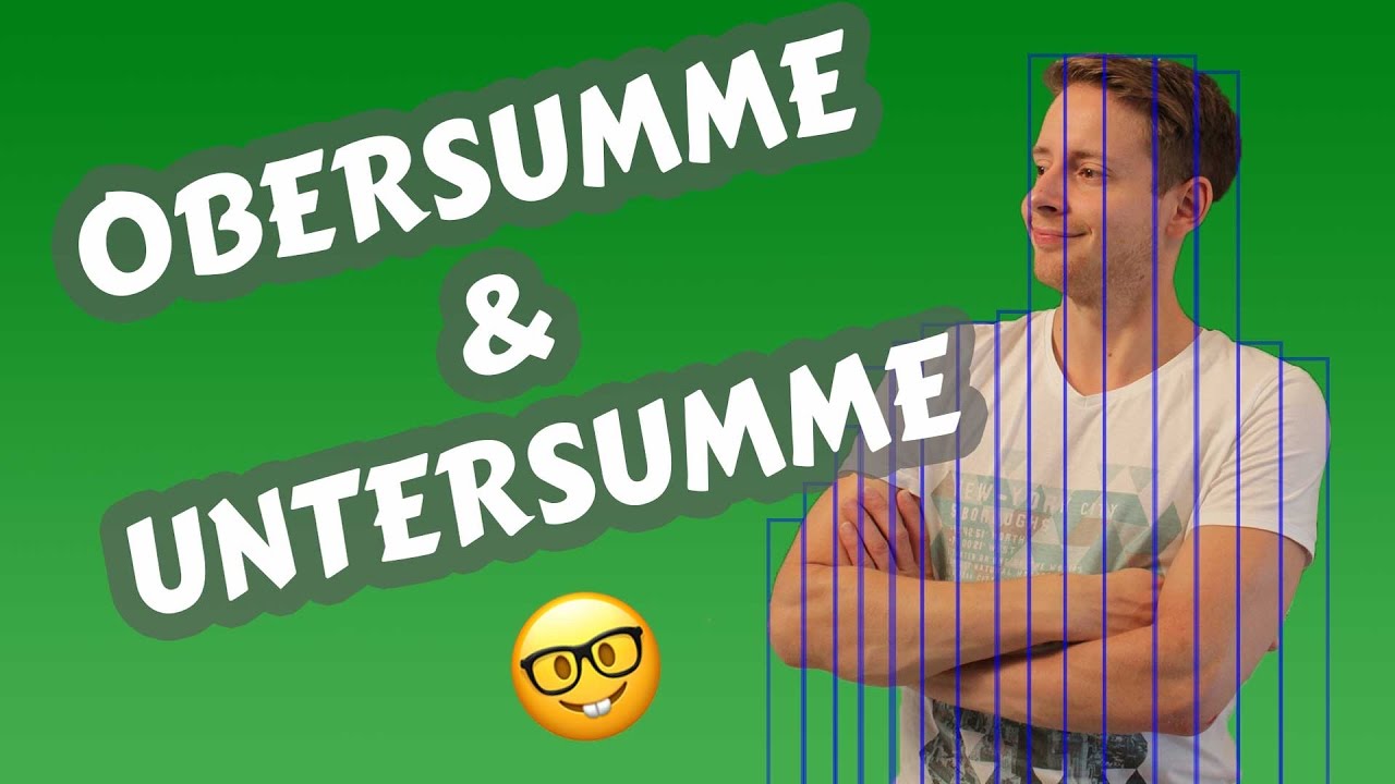 Obersumme Untersumme berechnen Einf&uuml;hrung Integralrechnung Mathe Mathematik Nachhilfe