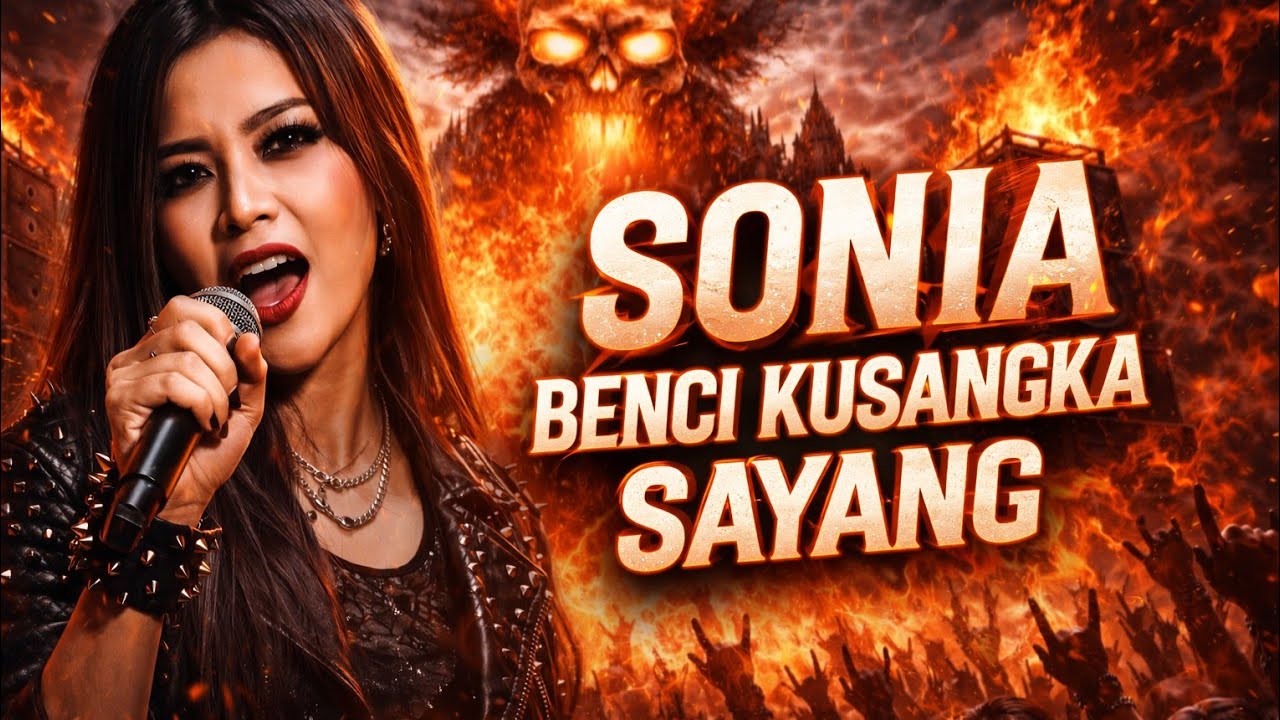 Sonia - Benci Kusangka Sayang | Cover Rock Heavy Metal