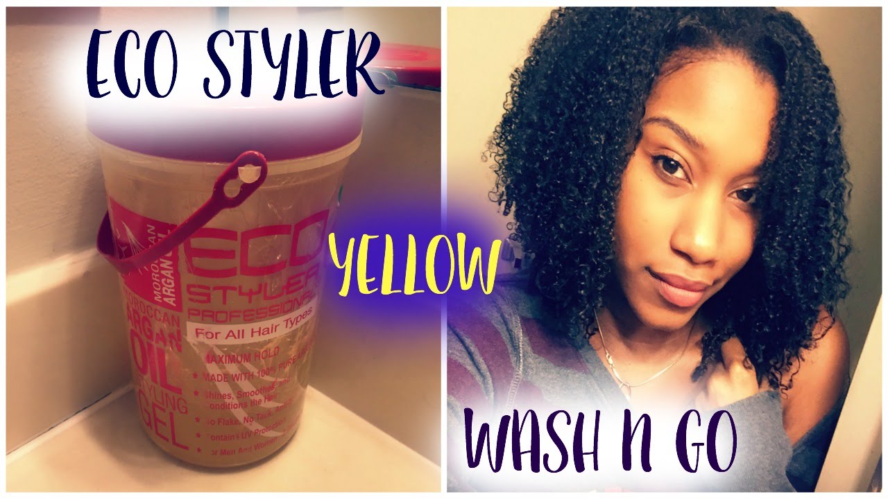 EcoStyler Gel Yellow Wash N Go Tutorial