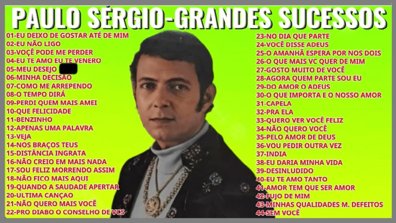 PAULO SERGIO-GRANDES SUCESSOS