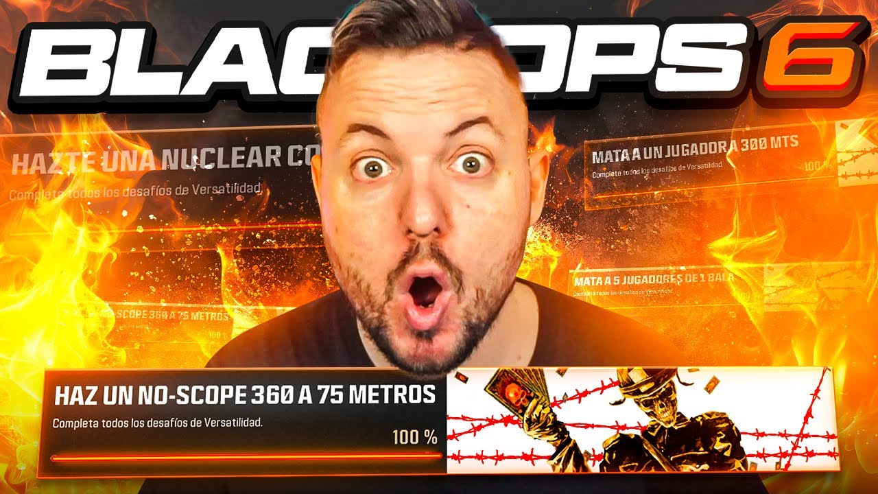 Los DESAFÍOS más IMPOSIBLES de todo BLACK OPS 6 ¿Los hago?
