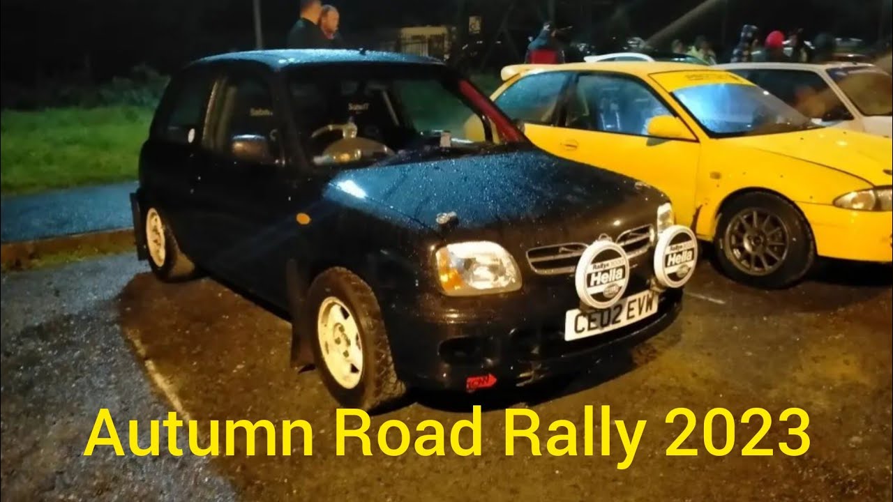 Autumn Road Rally 2023 WET & WINDY!