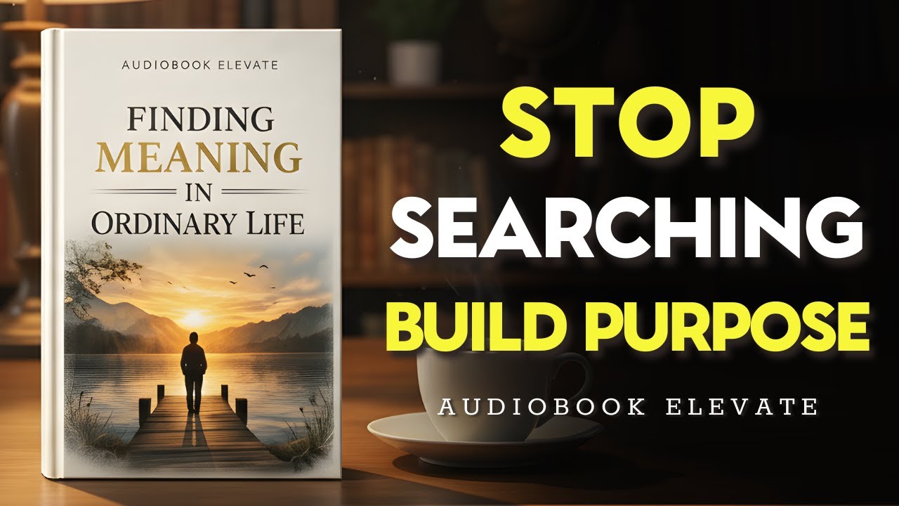 Purpose Is Built, Not Found: Finding Meaning in Ordinary Life | Mindset Audiobook