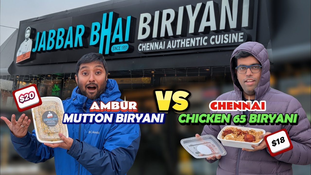 Jabbar Bhai Biryani in Canada - Honest Review 🇨🇦 | உண்மையிலே பிரியாணி Worth ah?
