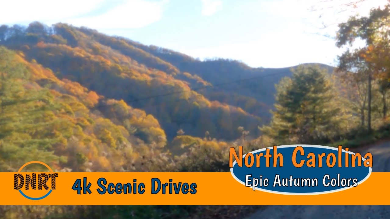 SCENIC DRIVE NORTH CAROLINA///Fall Colors in the Mountains