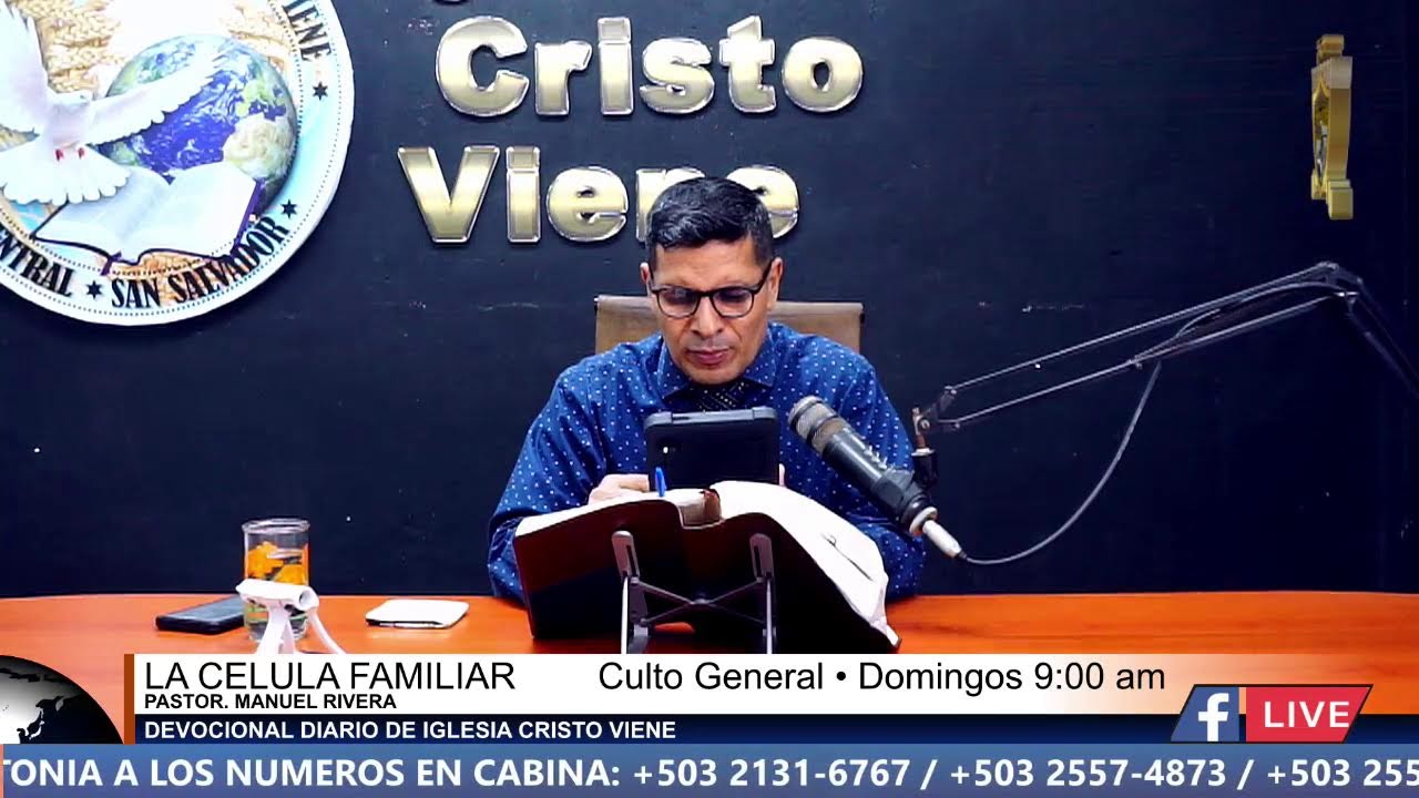 Estudio Biblico:La Celula Familiar con el pastor Manuel Rivera-05/02/2026