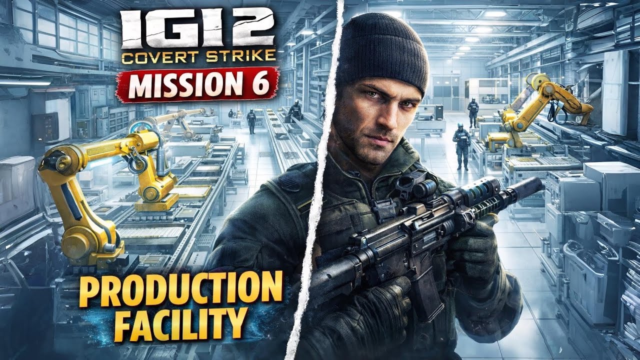 Production Facility | IGI 2: Covert Strike – Mission 6 Gameplay