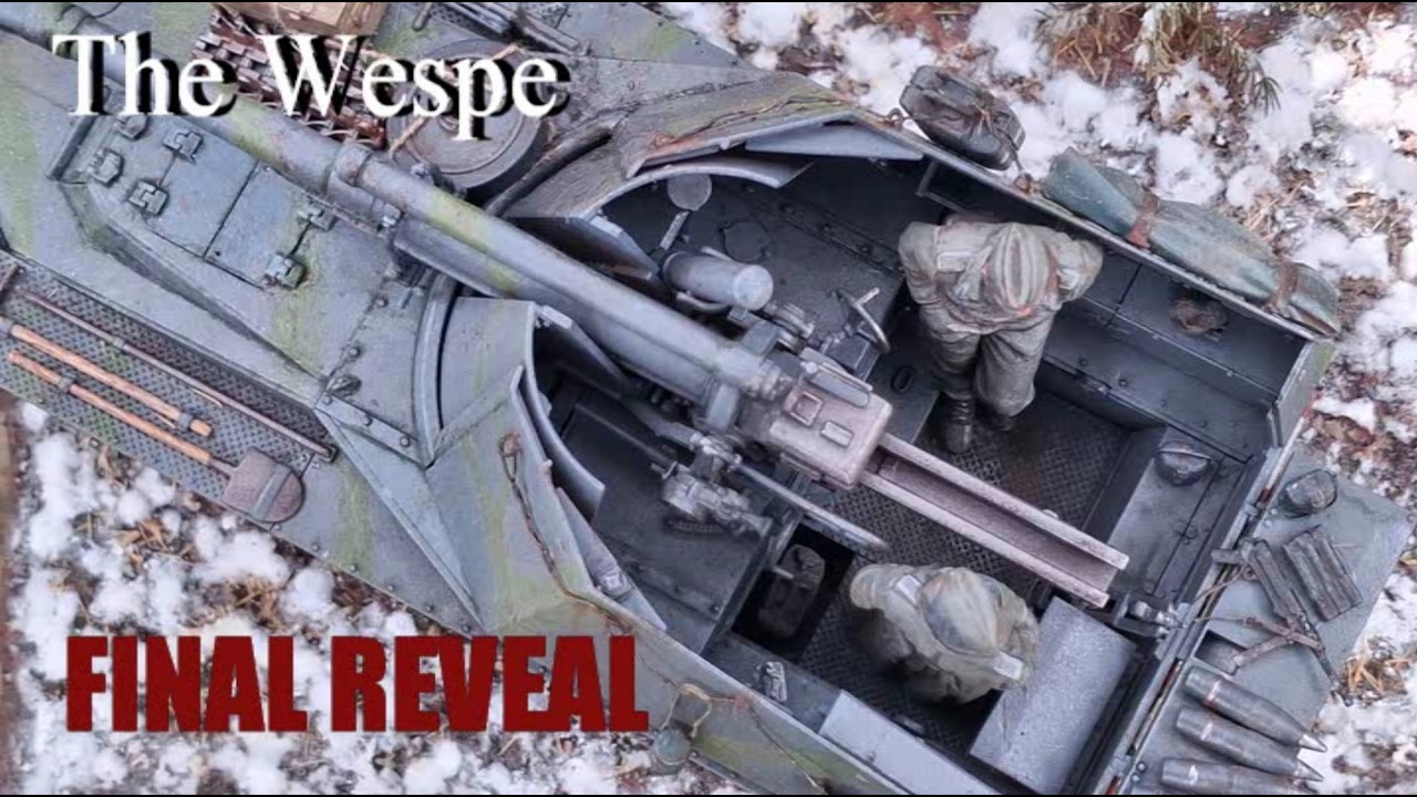 Tamiya Wespe Project: Final Reveal