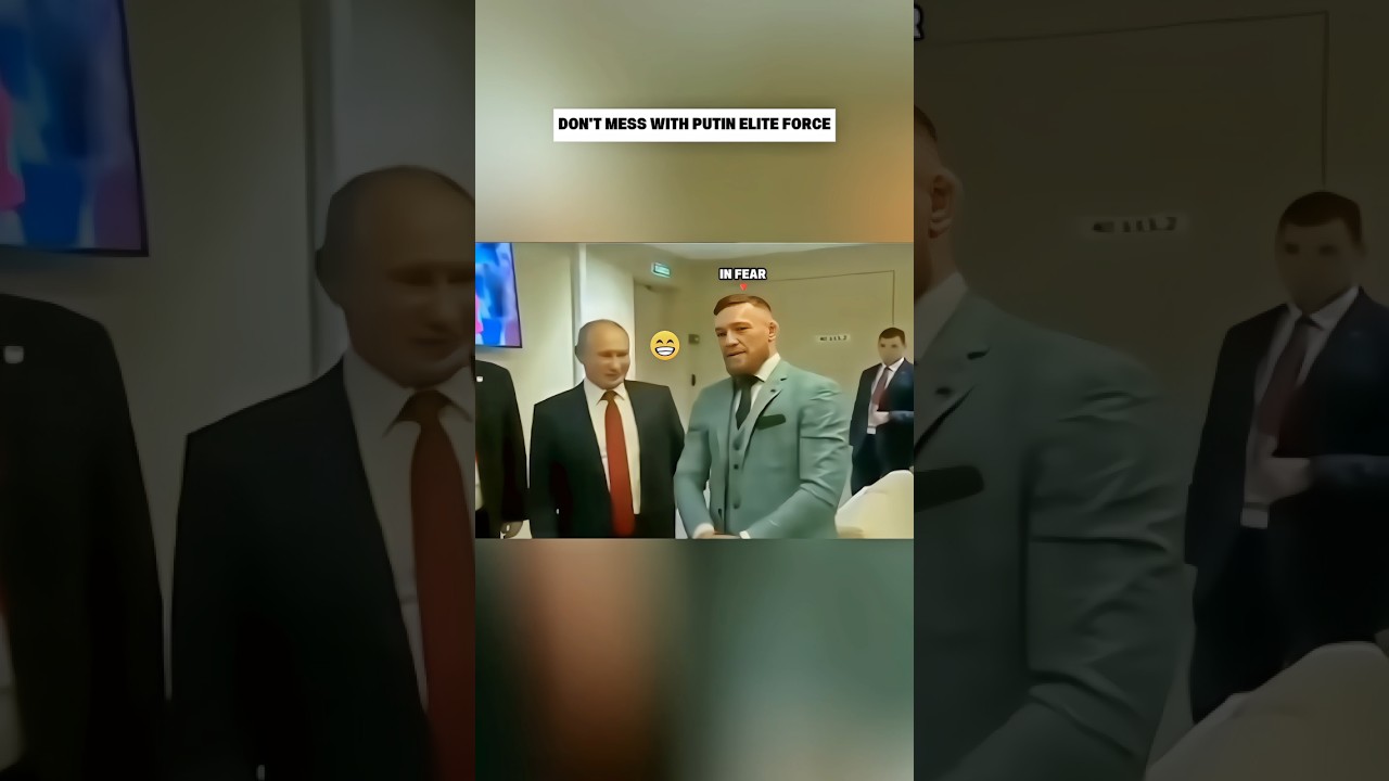 WAIT FOR PUTIN BODYGUARD REACTION !!?