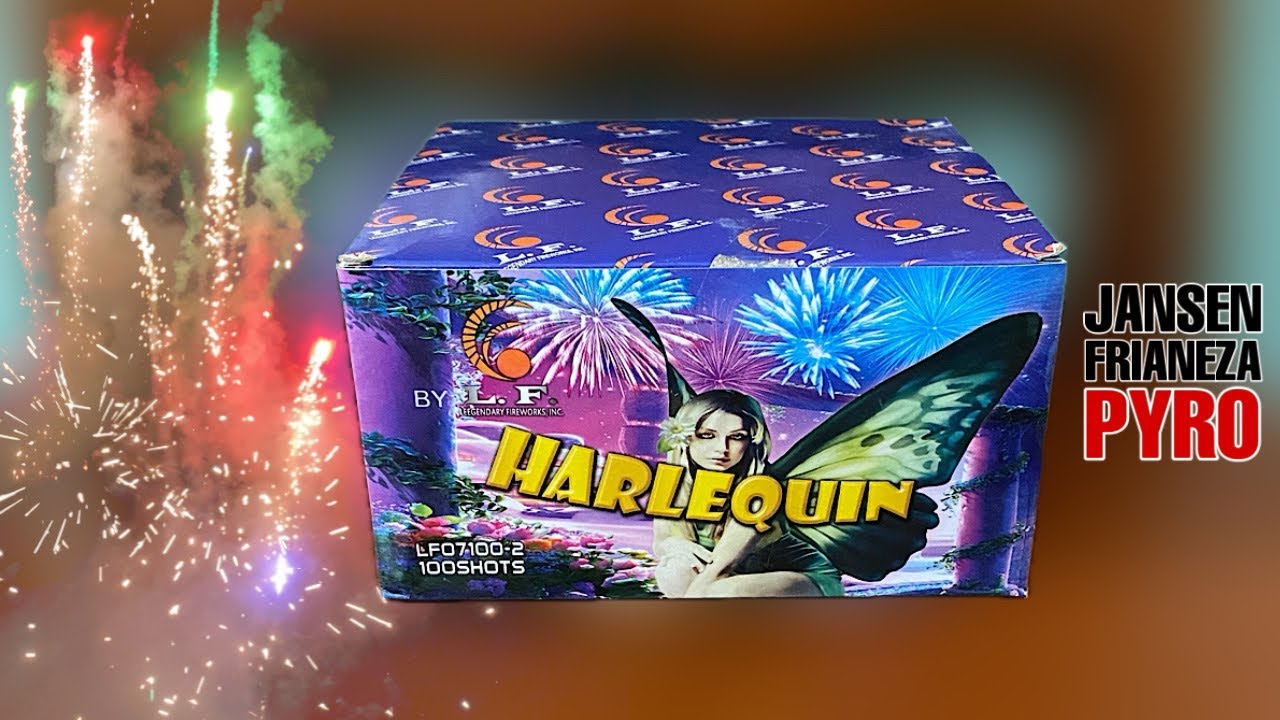 Harlequin 100 shots by Leegendary Fireworks | Christmas Eve Philippines December 24, 2023