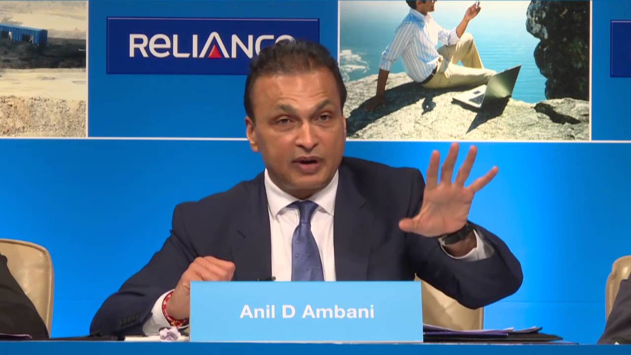 Chairman Mr. Anil Ambani's speech at the Reliance Power Annual General Meeting 2016.
