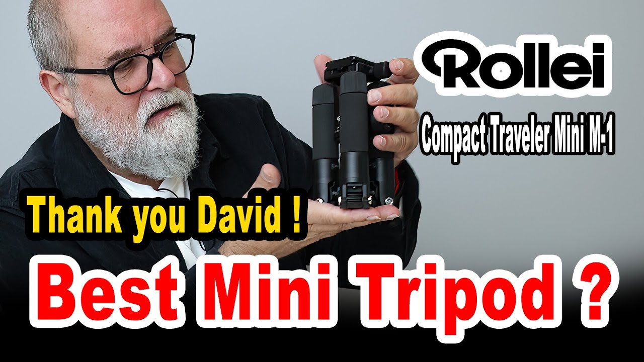 Review of Tripod Rollei Compact Traveler Mini M-1 - IN ENGLISH