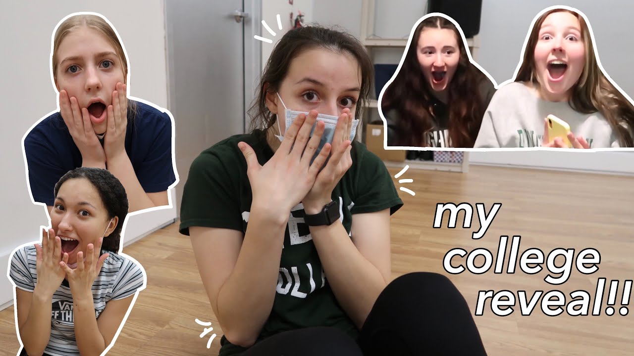 surprising my best friends with my college decision!! *MY OFFICIAL COLLEGE REVEAL*