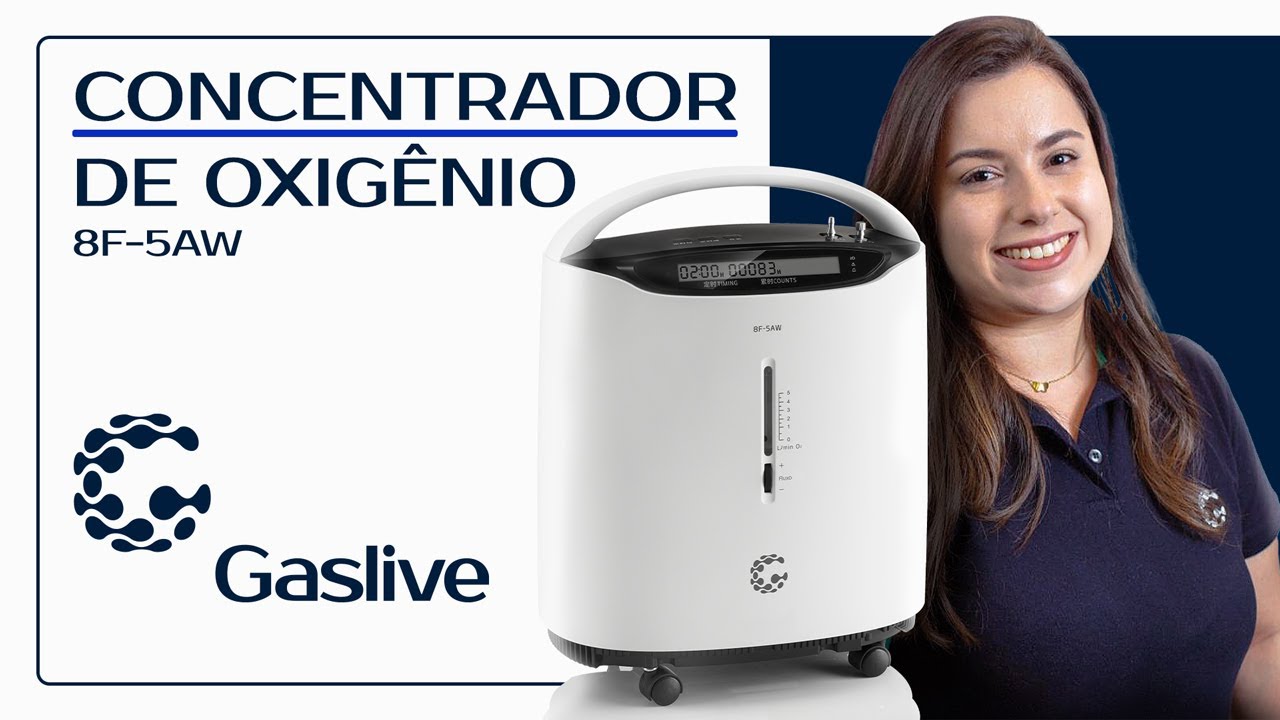 Conheça o líder de vendas | Concentrador de Oxigênio Gaslive
