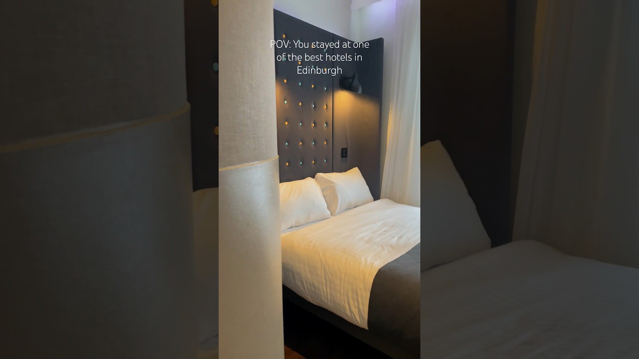 Is this the best hotel in Edinburgh? #edinburgh #scotland #travel #solotravel