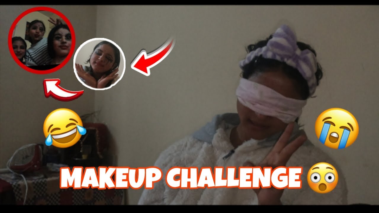 FUNNY MAKEUP CHALLENGE 😂 