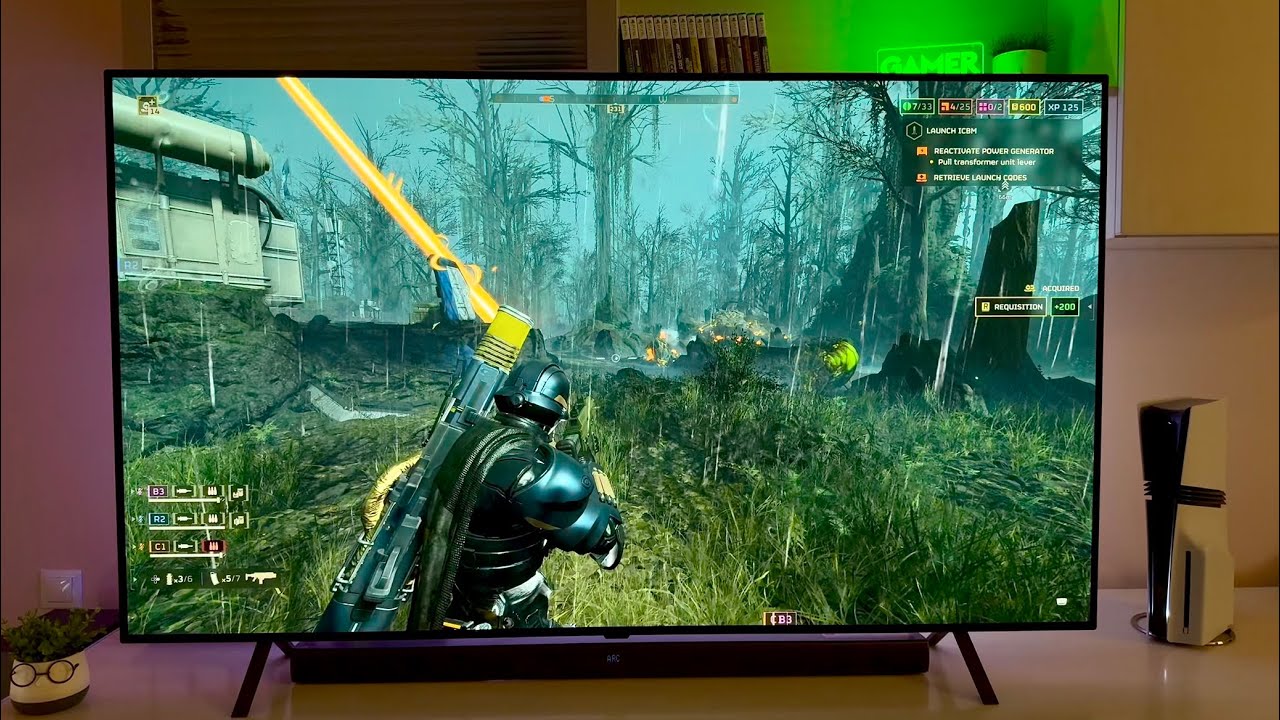 HELLDIVERS 2 looks AMAZING on PS5 PRO + LG OLED B4 Gameplay (4K 60FPS HDR)