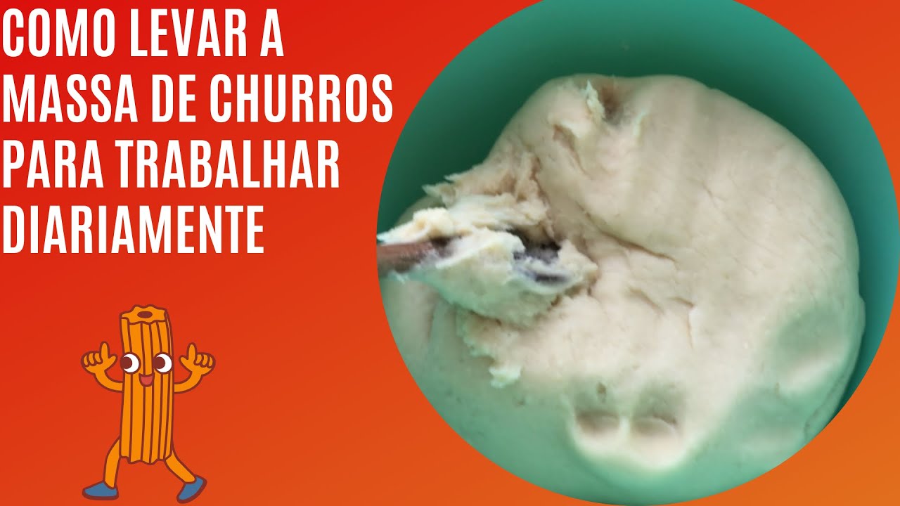 COMO MANTER A QUALIDADE DA MASSA DE CHURROS NO DIA A DIA DE TRABALHO