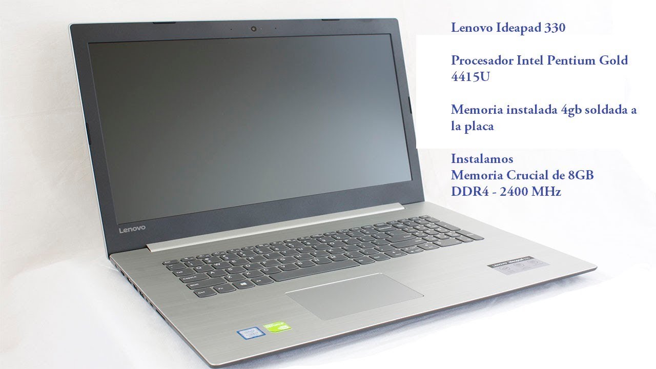 Desarmar - abrir - Notebook Lenovo Ideapad 330 - Aumento de memoria Ram