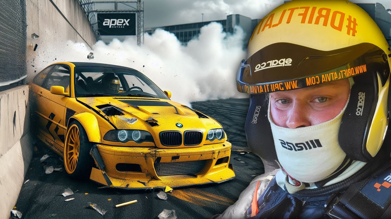 2X Nošķīlos Savā Drifta Debijā