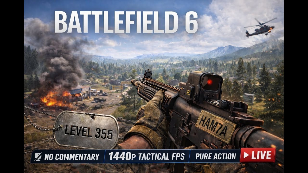 LIVE | Battlefield 6 Multiplayer | LEVEL 350+ PLAYER!