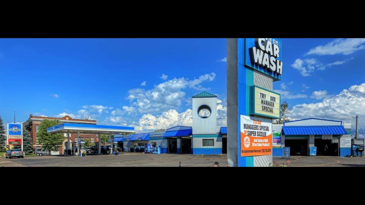 Sonny's Conveyor Installation at Miller Mall Car Wash, Duluth MN