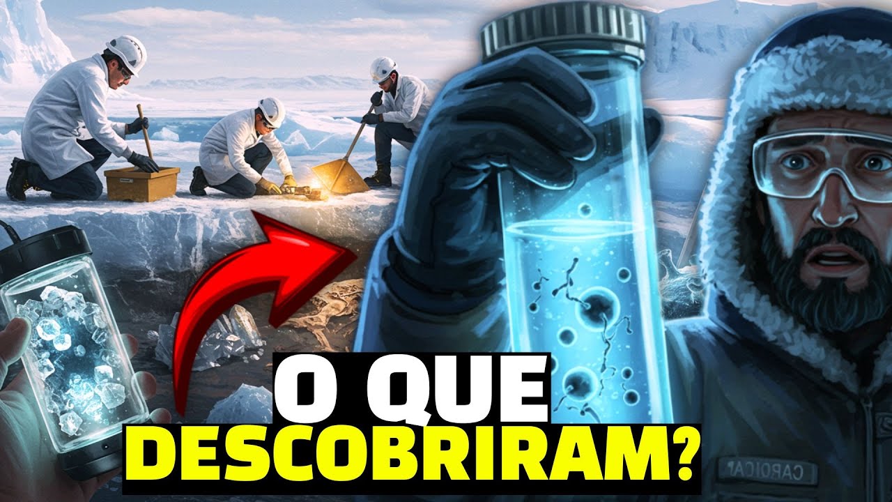 O Que H&aacute; Debaixo do Gelo da Ant&aacute;rtida?