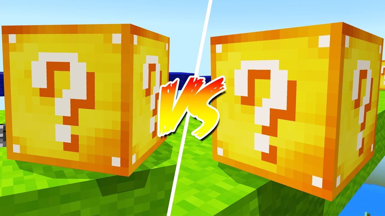 LUCKY BLOCKS VS LUCKY BLOCKS WAR!