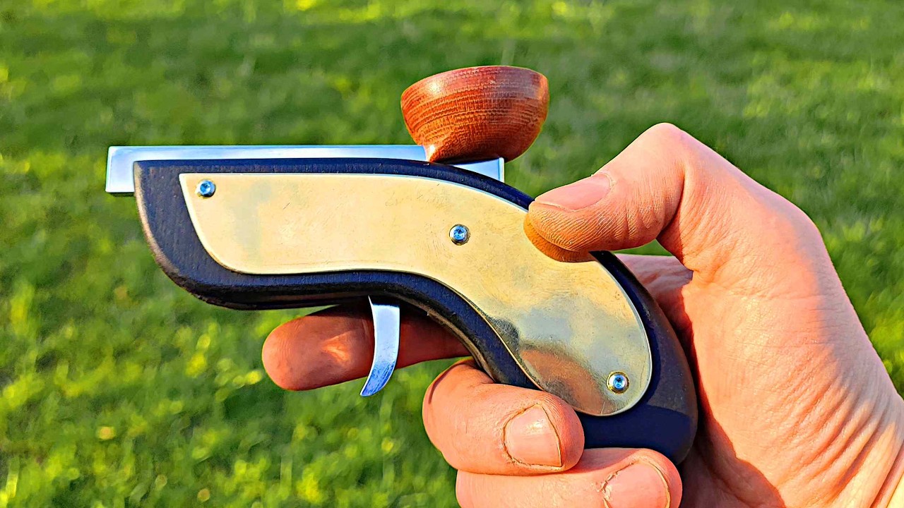 Amazing Handheld Catapult DIY