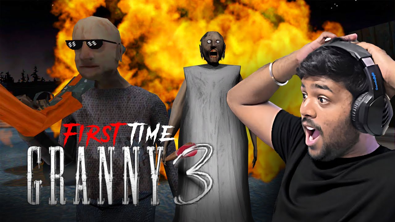 Playing GRANNY 3 for the First time | Its Impossible to win