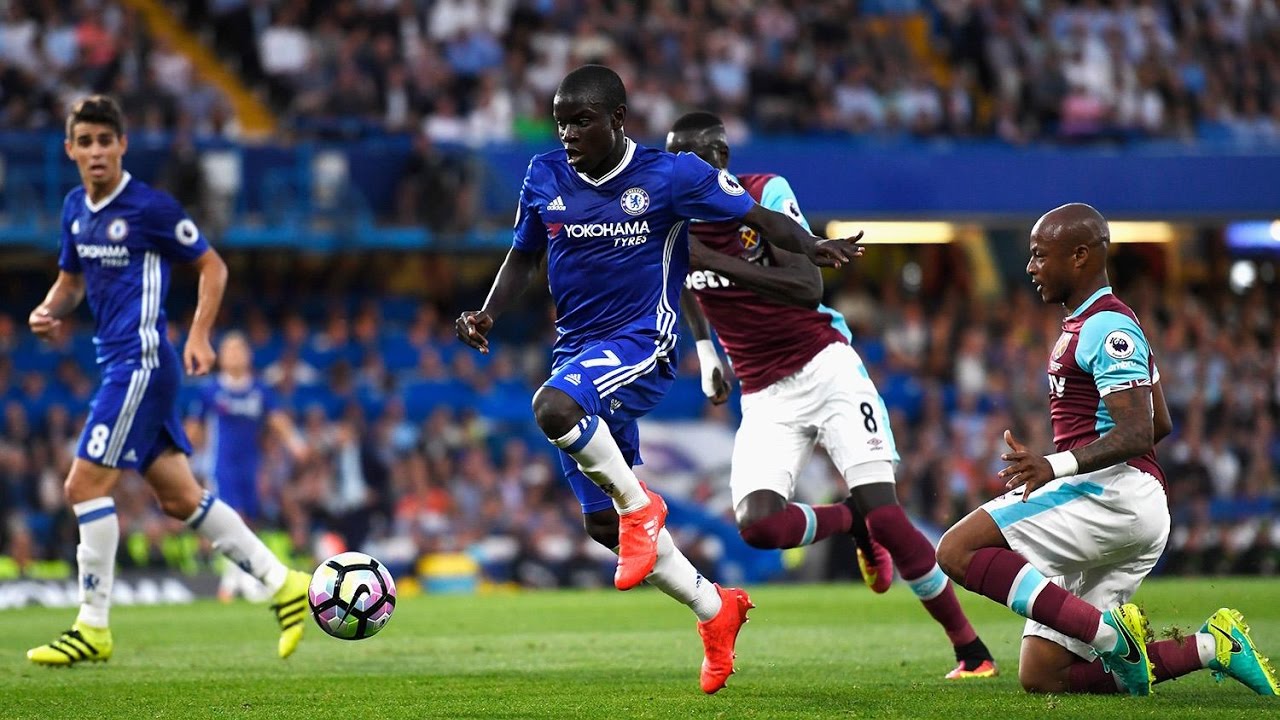 N'Golo Kanté - 2016/2017 - Tackles, Passes, Interceptions, Skills