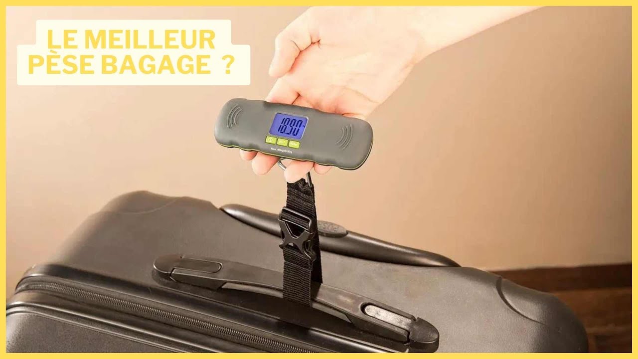 Les 3  Meilleurs P&egrave;ses-Bagages pour Voyager L&eacute;ger en 2024