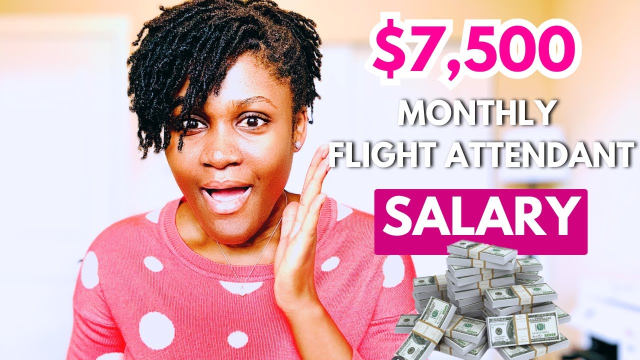 My Flight Attendant MONTHLY PAYCHECK | How Much Flight Attendant get PAID | FLIGHT ATTENDANT SALARY