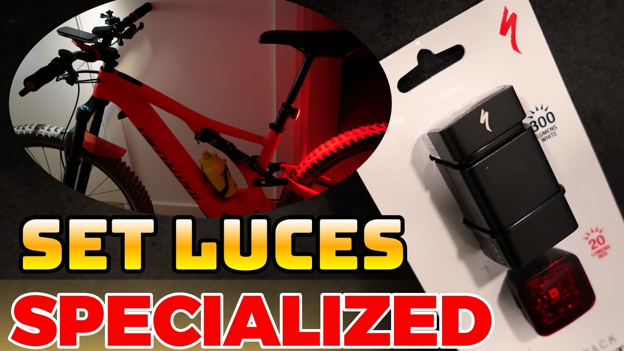 PACK Luces SPECIALIZED MTB LED Instalaci&oacute;n/ Prueba