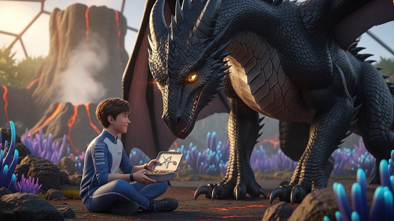 Everyone Feared the Giant Alien Dragon—Until a Human Cadet on a School Trip Shared His Lunch | HFY