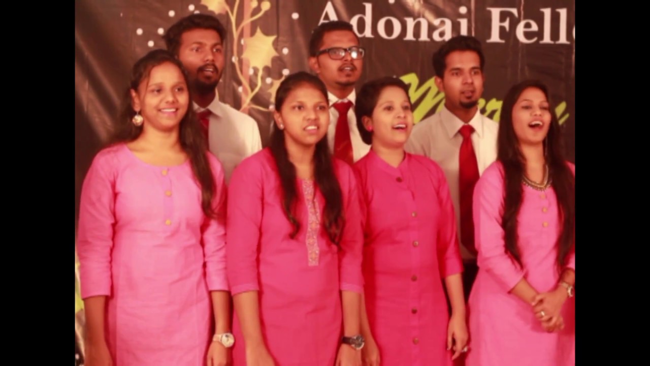 gaau chala naachu chala | Hindi Christmas Song | Adonai  Choir Group