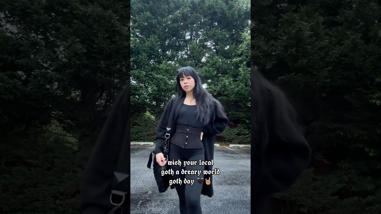 world goth day fit #gothgirl #gothic #gothfashion #softgoth #altstyle #ootd #romanticgoth