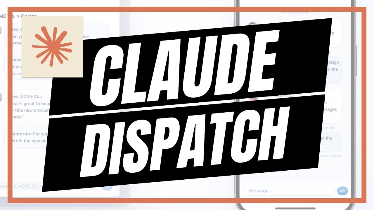 Как настроить Claude DISPATCH &mdash; управление рабочим столом с телефона