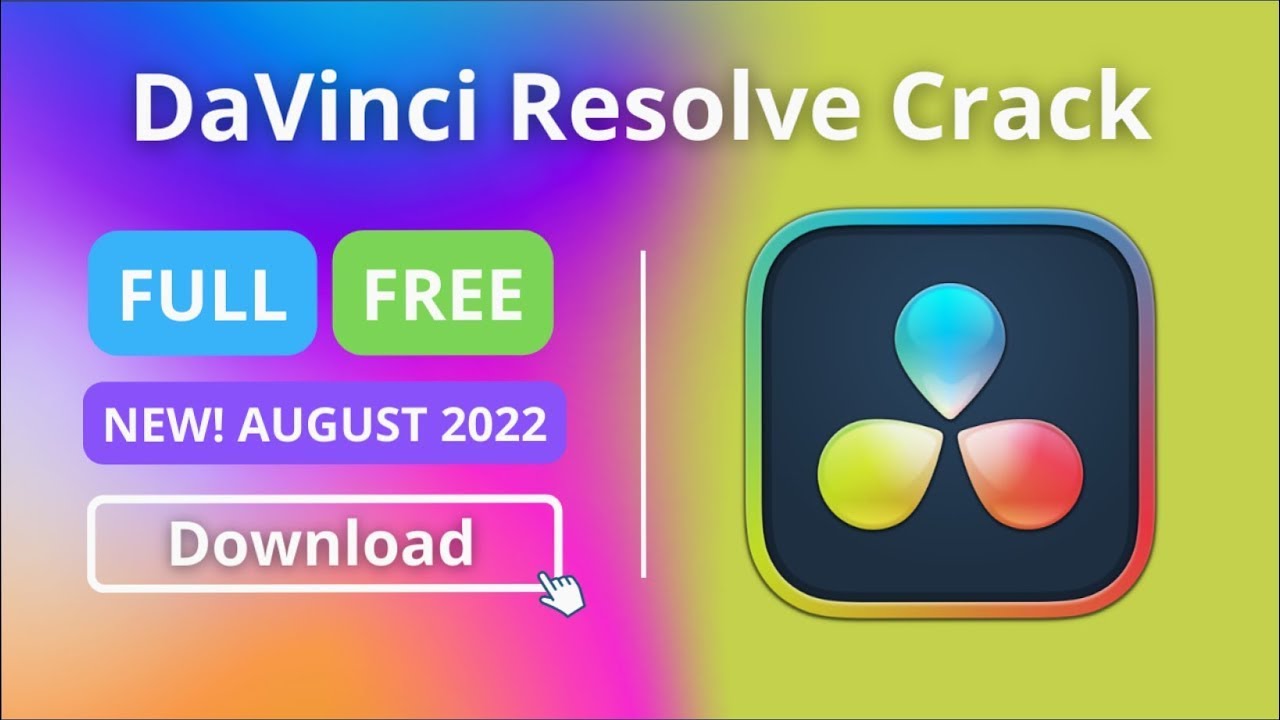 Davinci Resolve 18 Crack | August Version + Manual | Free Download