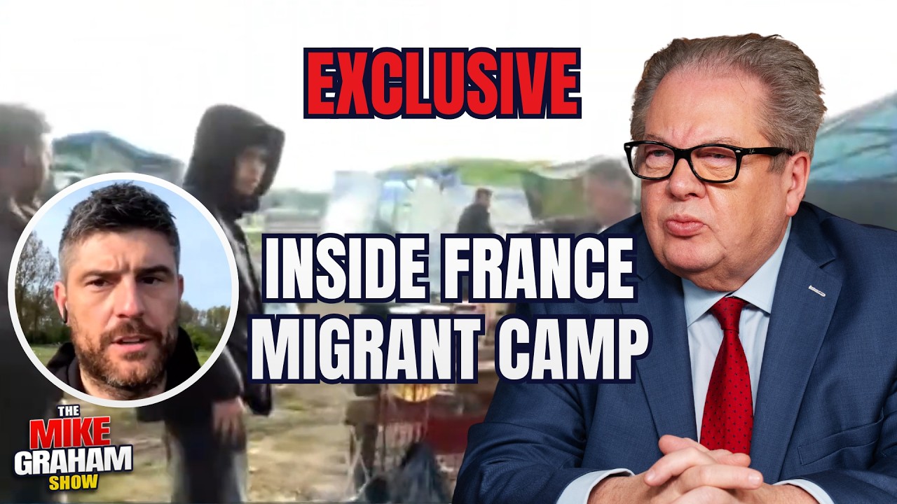 WATCH - Mike Graham STUNNED By Shocking LIVE Report Inside France Migrant Camp - EXCLUSIVE