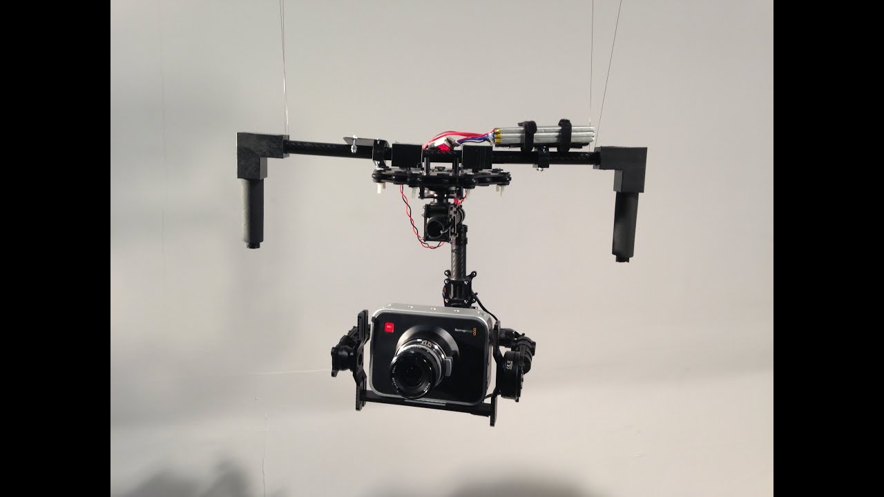 ArchiTek New Steadycam Red Canon Gimbal Brushless 3 axis ArchiDron&reg;