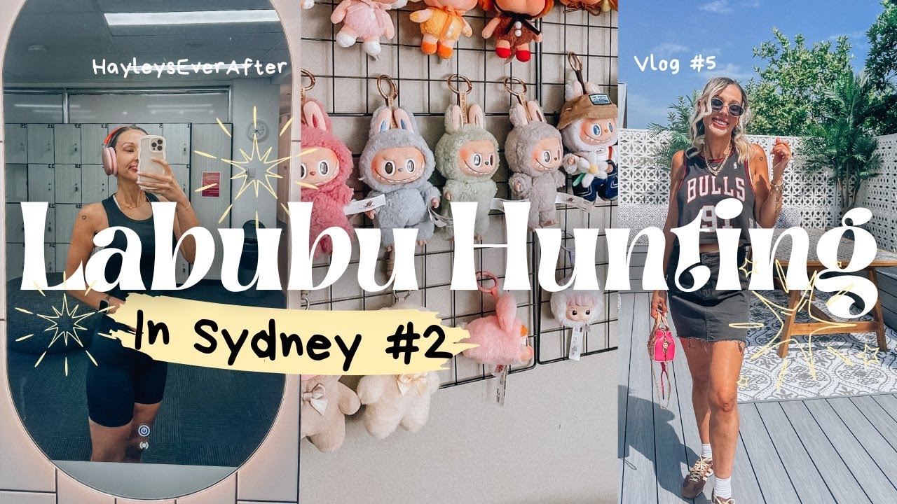 Will we find Labubu? ✨🛍️🏙️ Labubu Hunting Part 2: Shopping in Sydney, Popmart, Japanese Aesthetic