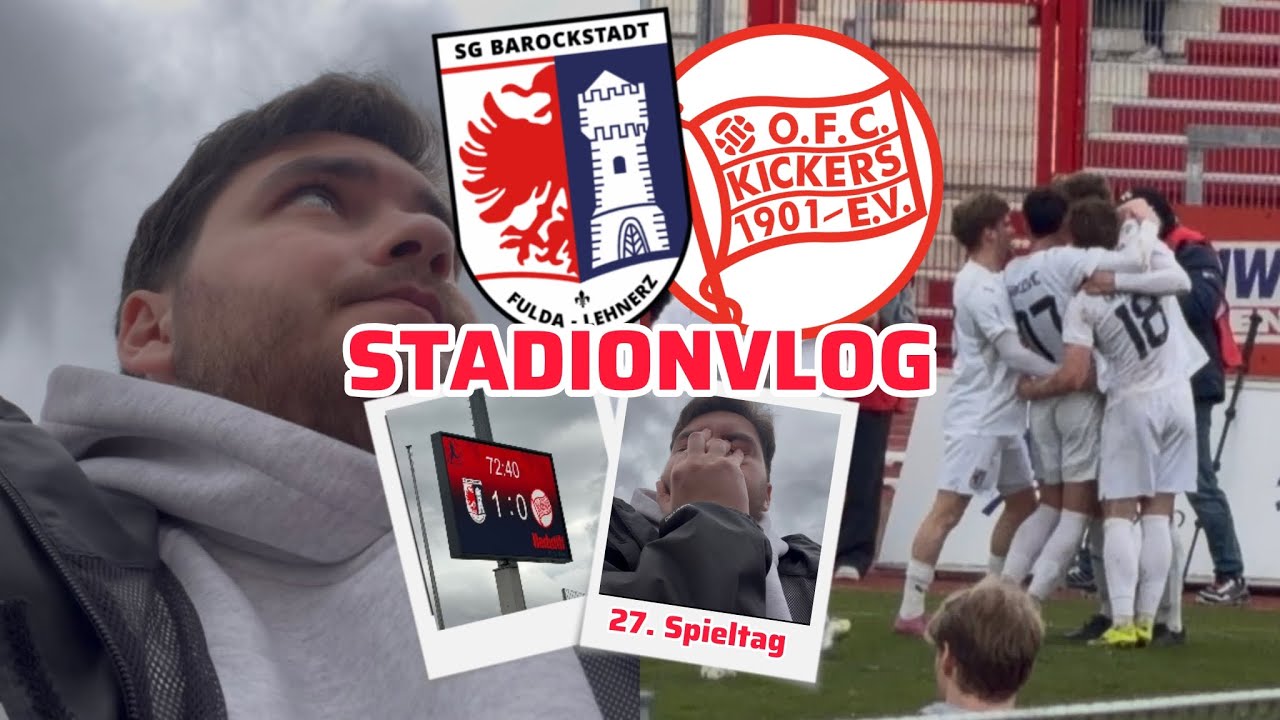 BODENLOSE LEISTUNG 🤦🏻&zwj;♂️🤬 | SG Barockstadt Fulda vs Kickers Offenbach Stadionvlog 🔥