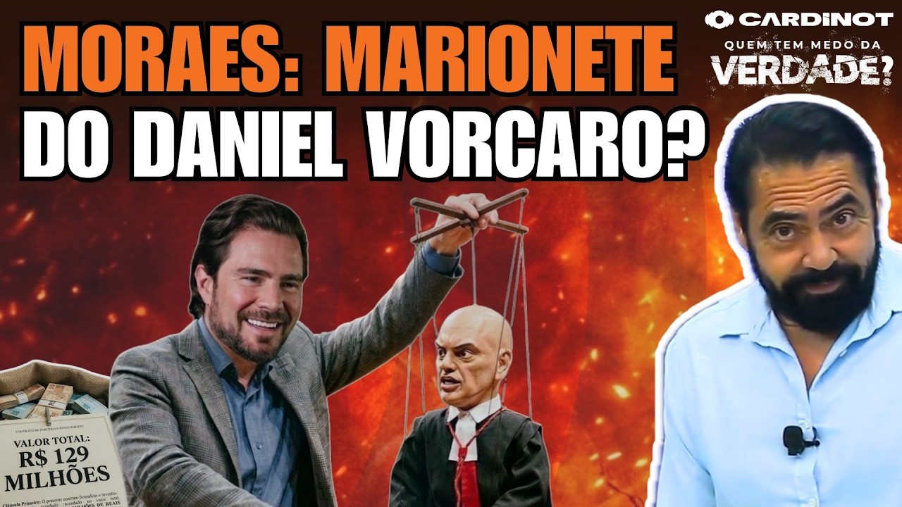 DANIEL VORCARO usava ALEXANDRE DE MORAES como Salvo-Conduto! VEJA OS DETALHES