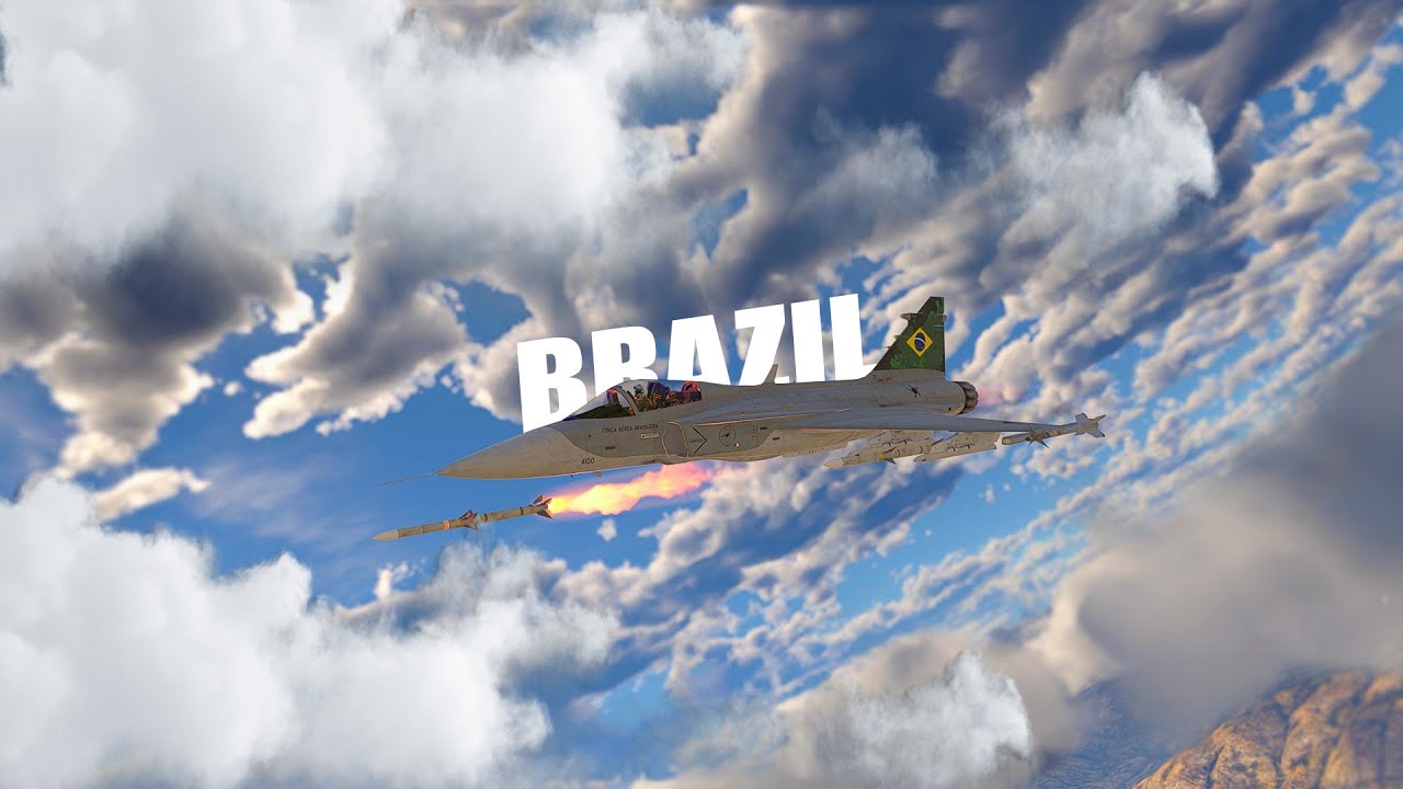 Brasil no War Thunder - Gripen JAS 39C em ação!
