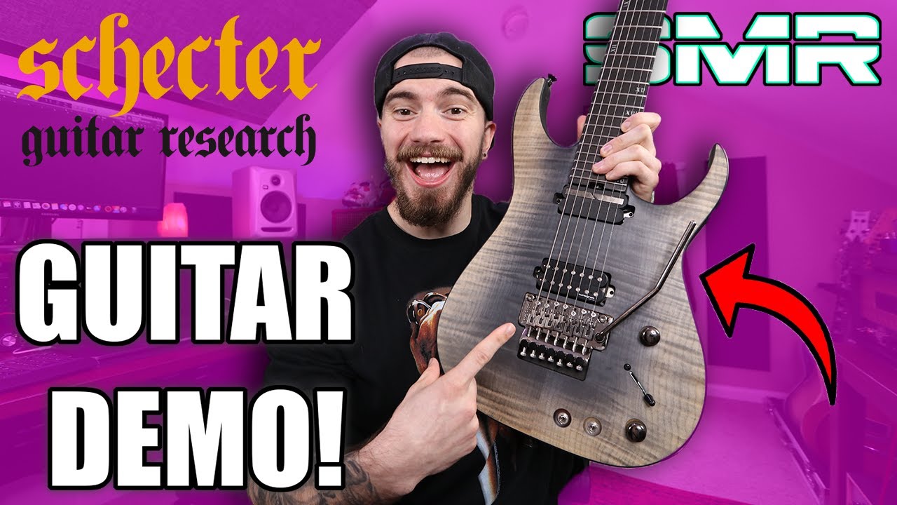 SCHECTER BANSHEE MACH-7 FRS GUITAR DEMO!
